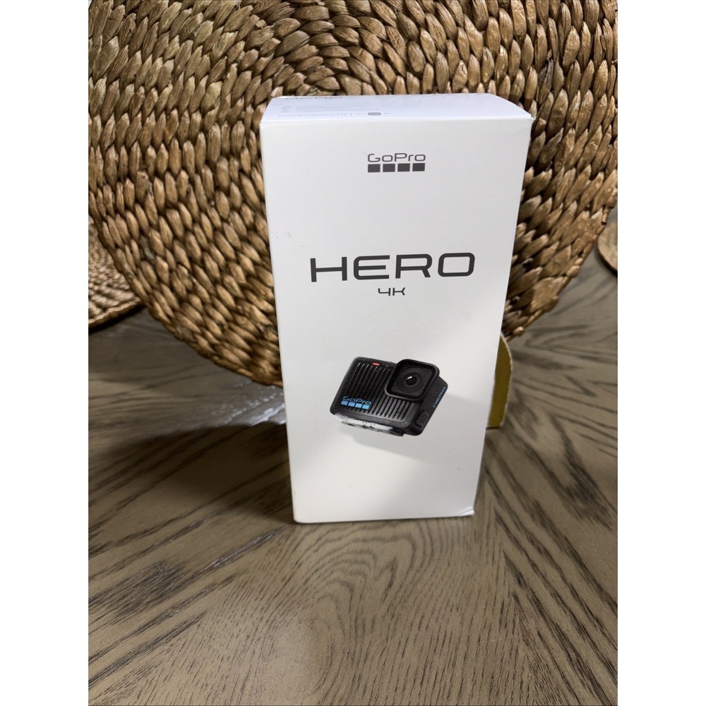 GoPro Hero 4K Bundle with 64GB microSD & Carrying Case BRAND NEW SEALED